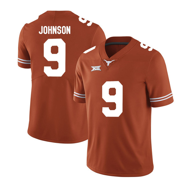 Collin Johnson Stitched Mens Texas Longhorns WILLIAMS Brian Orakpo ricky williams White Orange NCAA College Jersey