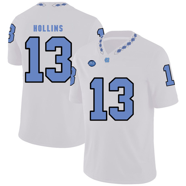 Mack Hollins Stitched Mens North Carolina Tar Heels Mitchell Trubisky Michael Carter NCAA College Game Jersey