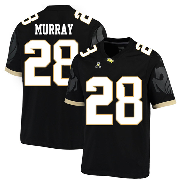 Latavius Murray Stitched Mens UCF Knights Adrian Killins Jr. Blake Bortles Taj McGowan White Black NCAA College Jersey