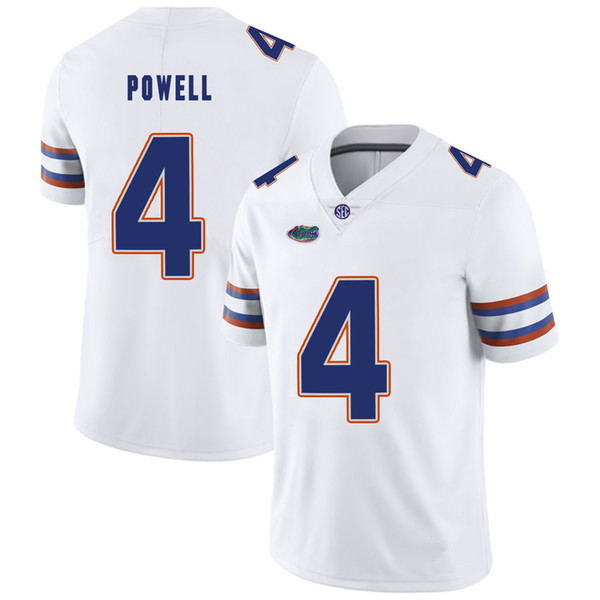 Brandon Powell Stitched Mens Florida Gators C.J. Worton Brandon Spikes Blue White Orange NCAA College Jersey