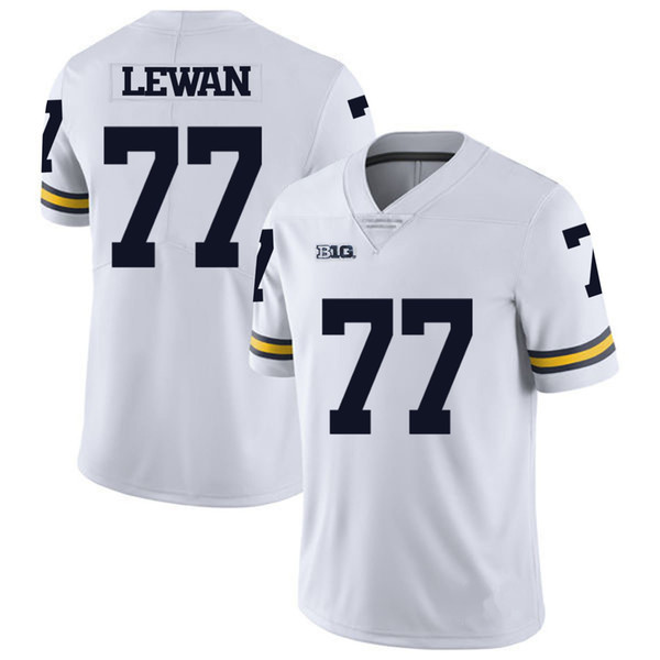 Tyree Kinnel Stitched Mens Michigan Wolverines Willie Henry Taylor Lewan Brady #10 White Navy Yellow NCAA College Jersey