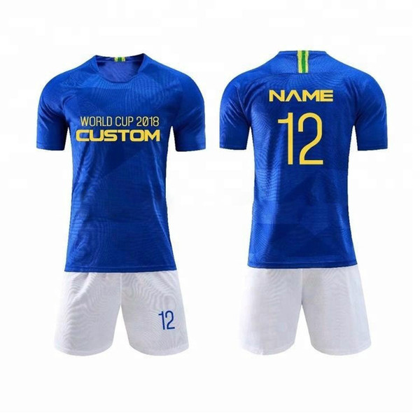 Brand New College Student Sport Wear Sport Unifrom Sport Jersey brazil away soccer jersey 2018 custom world cup jersey football uniform