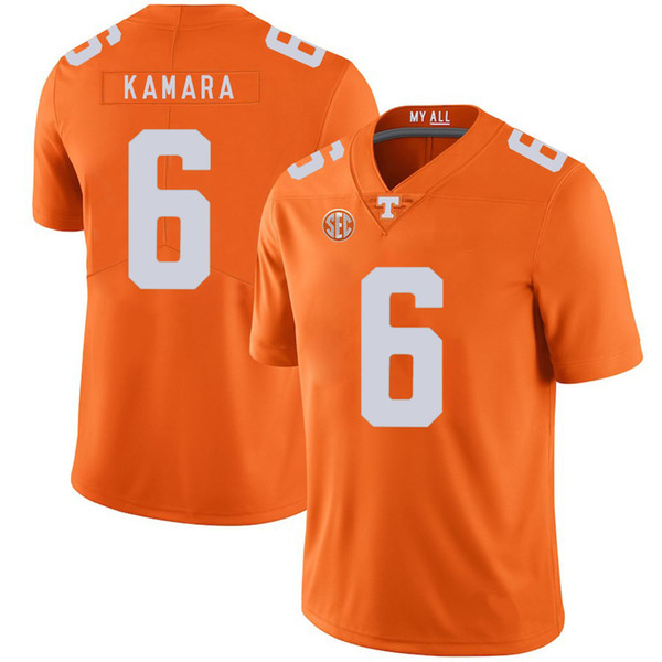 Alvin Kamara Stitched Mens Tennessee Volunteers Alex Ellis Reggie White Cameron Sutton White Gray Orange NCAA College Jersey