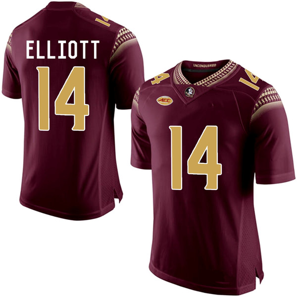 Jameis Winston #5 Stitched Mens Florida State Seminoles Mario Edwards Jr. #15 Javien Elliott #14 NCAA College Jersey