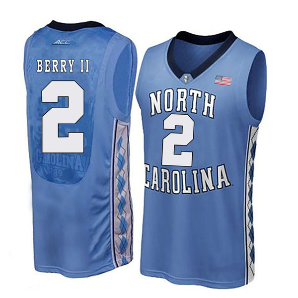 Joel Berry II Stitched North Carolina Tar Heels Cameron Johnson Harrison Barnes Isaiah Hicks Men's White College Jersey