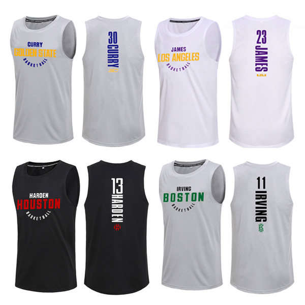 Basketball Vest Fans Jerseys Sport T Shirts Sleeveless Tee Gyms Clothing Training Uniforms Quick Dry Sportwear Jogging Tops for Men