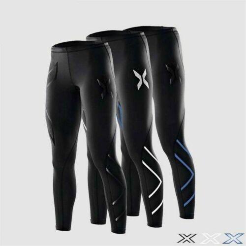 New 2XU Women Compression Pants Tights Elastic Yoga Pants Fitness Gym Sports running X printed casual fitness stretch pants