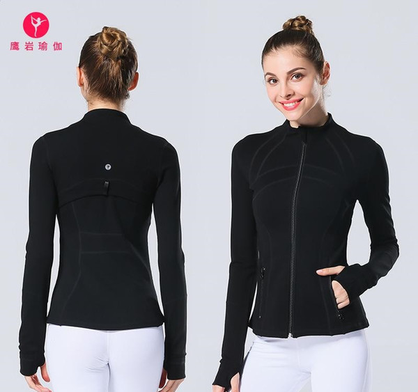 Agleroc Yoga Jacket Woman Close Yoga Loose Coat Run Bodybuilding Leisure Time Jacket Self-cultivation Thin Serve