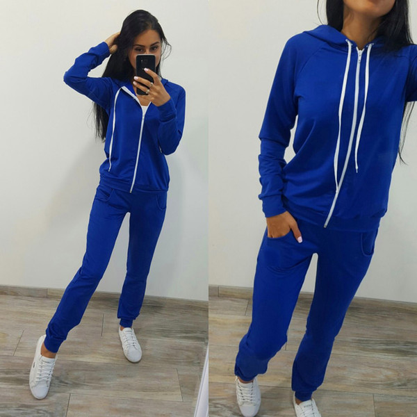 2019 New Designer Tracksuit Sport Brand Womens Clothings Fashion Sweatshirt Casual Women Zipper Jacket Three Strips Logo S-XL 3 Color