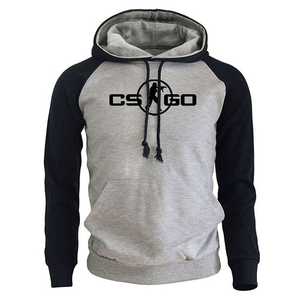 Game CS GO Cosplay Costume 2018 Spring Autumn Fashion Streetwear Raglan Sweatshirts For Male Harajuku Hoodies Men's Sportswear