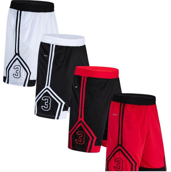 Men Basketball Shorts Loose Leisure Beach Shorts Letter Gym Training Sport Short Trousers Quick Dry Running Shorts