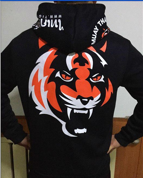 body-building clothes Tiger Muay Thai MMA Muay Thai boxing shirt Long sleeve Signature series