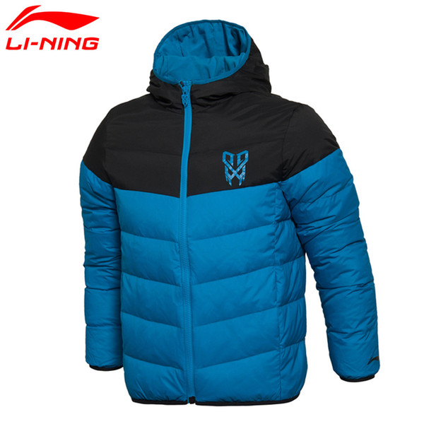 Li-Ning Men Basketball Short Down Jacket Warm Comfort LiNing Winter Jackets AYML053