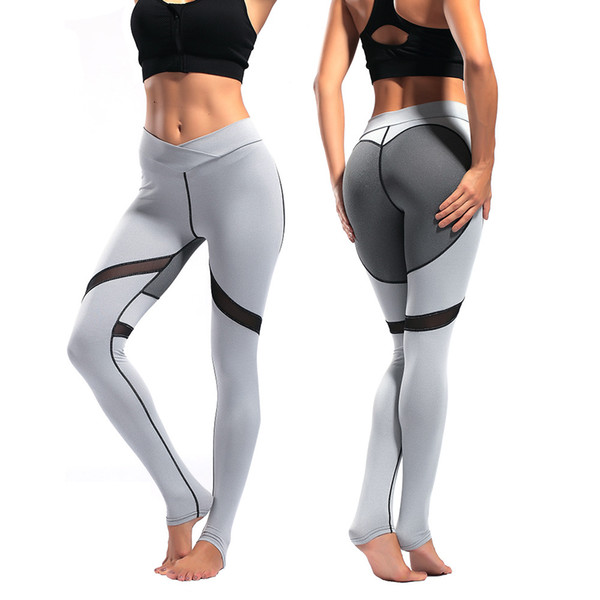 Beauty Garden 2019 Women Yoga Leggings Breathable Quick Dry lady Exercise Bottoms Jogger Pants Slim Fitness Pencil Trousers Sportswear