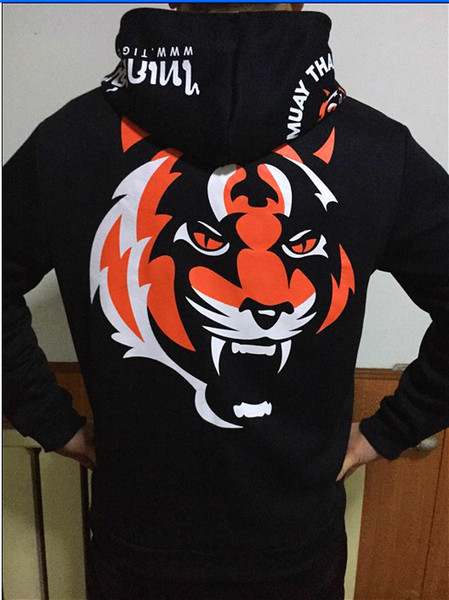 body-building clothes Tiger Muay Thai MMA Muay Thai boxing shirt Long sleeve 