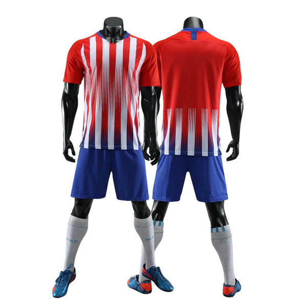 Atletico Madrid Short sleeve soccer jerseys camisetas de futbol shirt training Maillot football kits Maillot de Foot suit