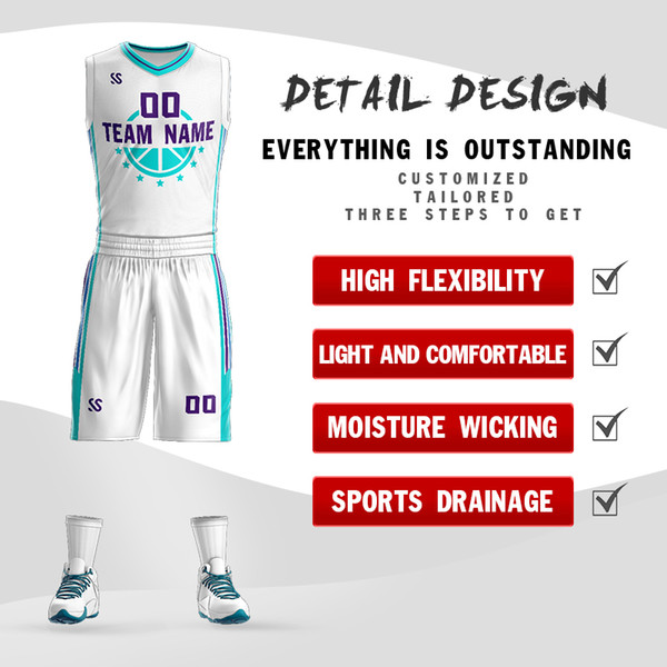 Hornets new best quick-drying basketball jersey breathable custom-selling casual style simple design T-shirt printing custom football jersey