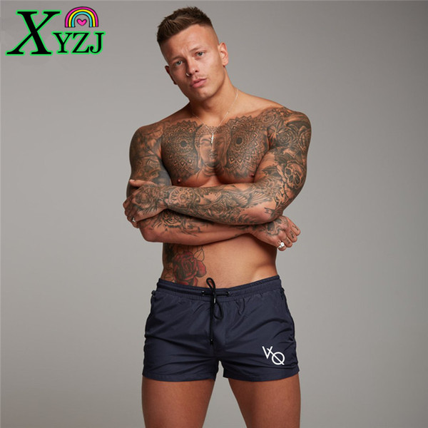 Men Hot Summer Sports Trunks Boxer Shorts Men's Briefs Beach Shorts Surf Board Beach Wear Bathing Suit