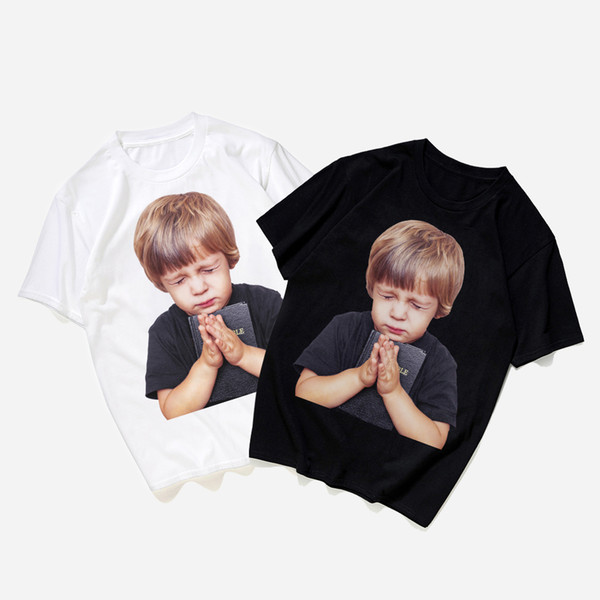 mens designer t shirts Kid's fashion t-shirt Kids Print Men's T-Shirt Short Cotton round neck loose tee