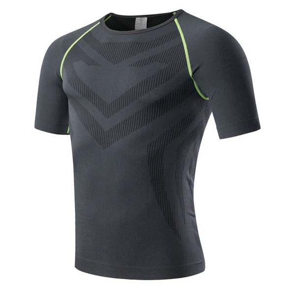 Short Sleeve Quick-drying T-shirt Men Tops Fashio Jogger Tees Casual Sport Fitness Basketball Tops