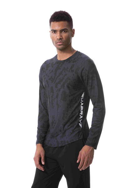 Compression Long Sleeve Men's Recovery Shirt. Best Compression Fit Support