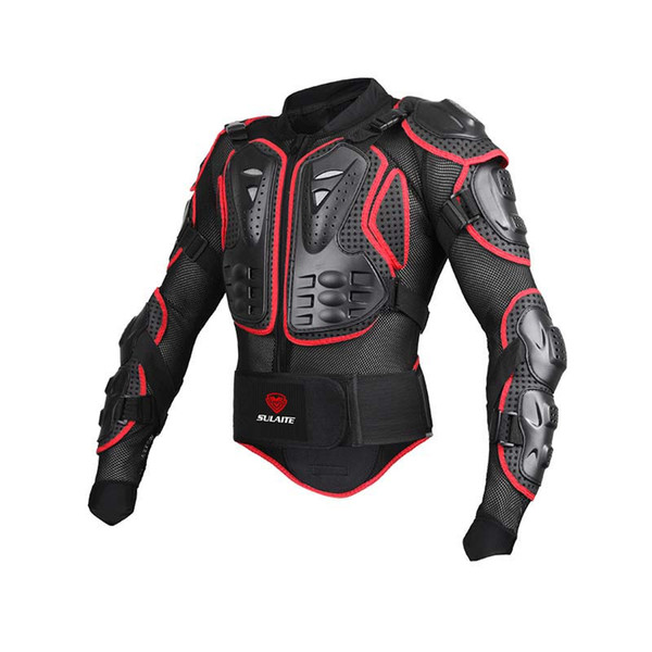 SULAITE Full Body Sport Guard Armor Off-road Motorcycle MTB Racing Shatter-resistant Protective Jacket Sportswear Outdoor Acti