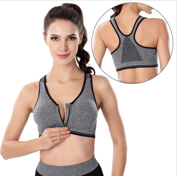 2019 Sport Bra for Women Yoga Bra Moisture absorption Vest Breathable Running Fitness Gym Sports Anti-shock sports Underwear Ladies Tank