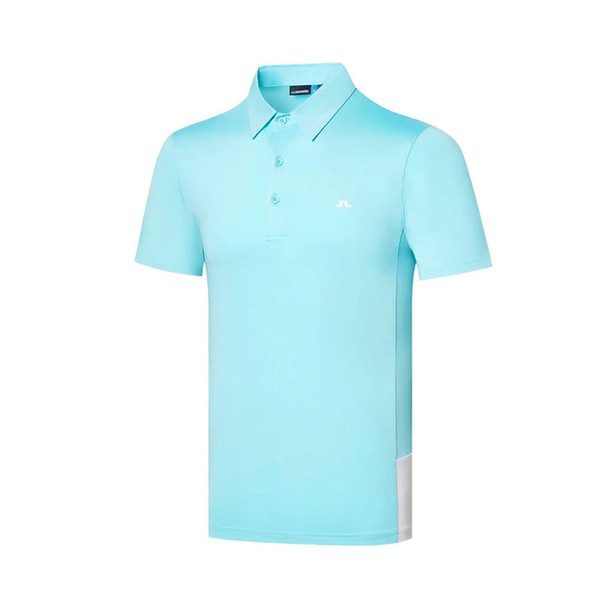 2020 New spring Summer Golf apparel Men's Golf T-Shirt JL Comfortable Breathable Golf Short Sleeve T-Shirt Free Shipping