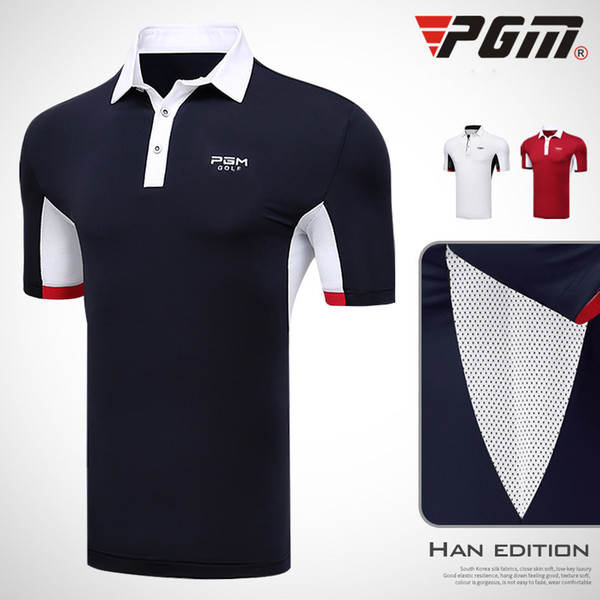 Pgm Golf Clothing Male Fund Short Sleeve T Pity Spring And Summer Clothing Sweat Absorbing Speed Do