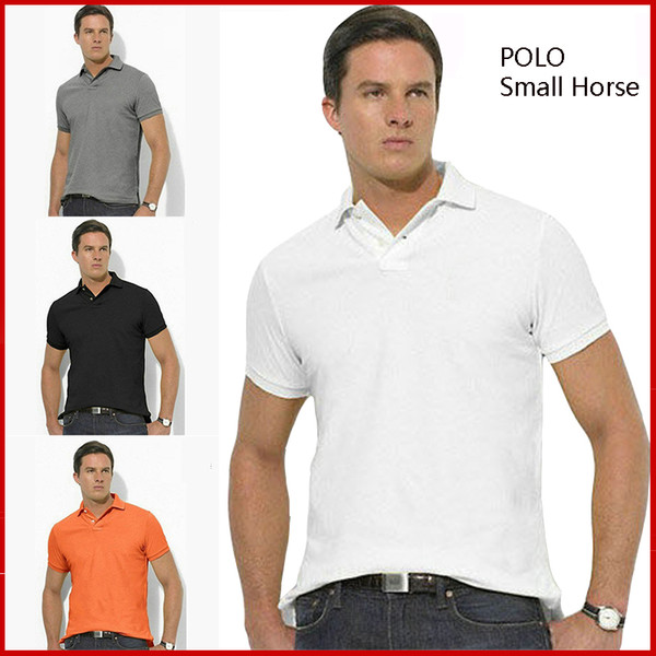 2019 summer embroidery Horse Polo Shirts man cotton polo shirts Men Short Sleeve Casual t Shirts Man's Solid Pony Shirt Camisa Tee