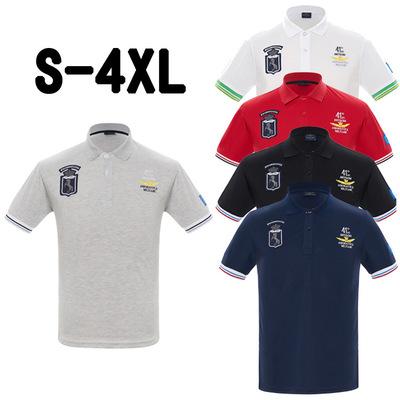 Best Selling New Air Force Fashion Racing Polo Tee Men Country Flag T Shirt 6XL Available Classic Golf T-shirt Trendy Clothing