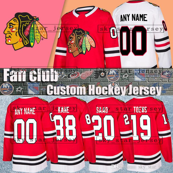 Custom hockey jerseys Chicago Blackhawks 15 Artem Anisimov 91 Drake Caggiula 50 Corey Crawford 63 Carl Dahlstrom 12 Alex DeBrincat