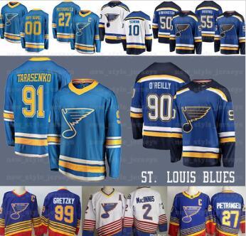 27 Alex Pietrangelo St. Louis Blues Hockey Jerseys 91 Vladimir Tarasenko 90 Ryan O Reilly BINNINGTON 10 Brayden Schenn 20 Alexander Steen