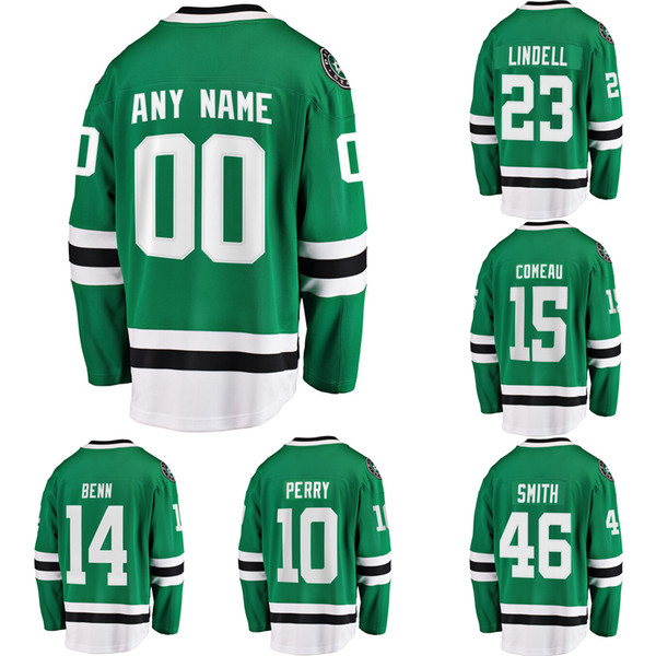 Valeri Nichushkin Stitched Men's Mats Zuccarello Mattias Janmark Miro Heiskanen Roman Polak Taylor Fedun Hockey Jersey Green