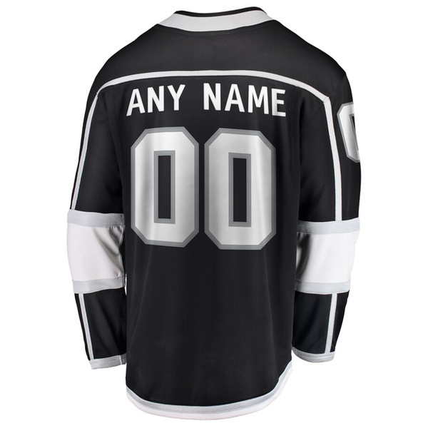 Anze Kopitar Stitched Men's Kyle Clifford Jonathan Quick Dustin Brown Drew Doughty Jeff Carter Hockey Jersey Black