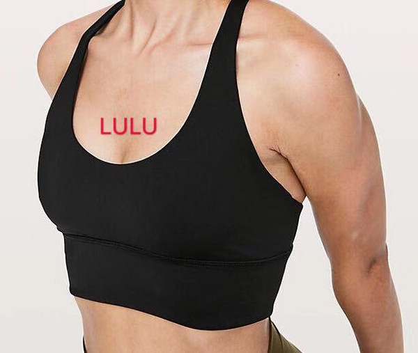 LU-001 Free To Be Moved Bra Women Crossing Yoga Sports Bra Shirts Gym Vest Push Up Fitness Tops Sexy Underwear Lady Tops