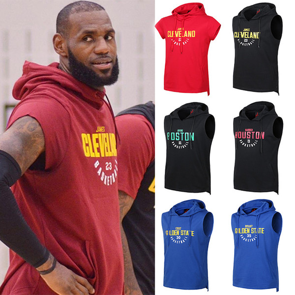 Designer Fashion Sports Sweater T-shirt Men and Women Lakers Sleeveless Hooded Sweater Basketball Vest Training Appearance T-shirt