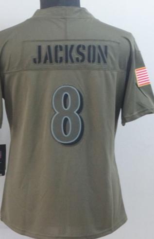 New admiral 2019 #8 Jackson #19 Smith-Schuster Jerseys Hot Fashionable Women's cheap sell Free shippin