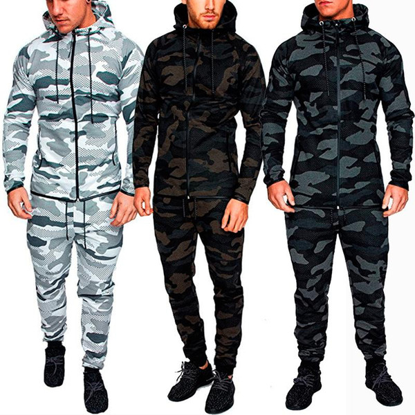 New Anti Mosquito Winter Fishing Running Sport Clothes Men Outdoor Camouflage Jacket Heat Sublimation Clothing Cardigan Coat