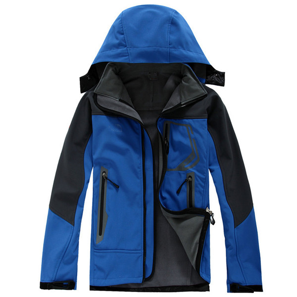 Spring autumn north Denali Fleece Apex Bionic outdoor Men jacket Soft shell Windproof and waterproof Fleece inside of Mountaineering coat