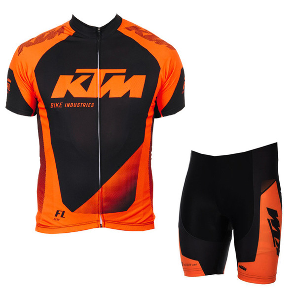 2019 NEW cycling jersey sets For Men pro team KTM summer ropa ciclismo mountain bike cycling clothing racing bike wear