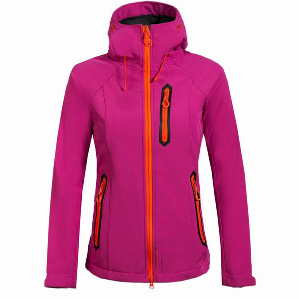 Spring Autumn Sports Hiking Jackets Camping Climbing Coat Outdoor Casual Jacket Black Women Windbreaker Size S-2XL