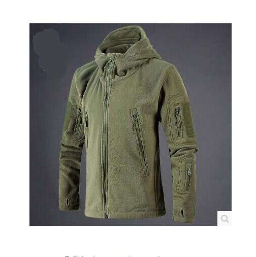 New Tactical Military Outdoor Soft Woolen Jacket Men Army Polartec Thermal Clothing Hunting Hiking Sport Hoody Jackets