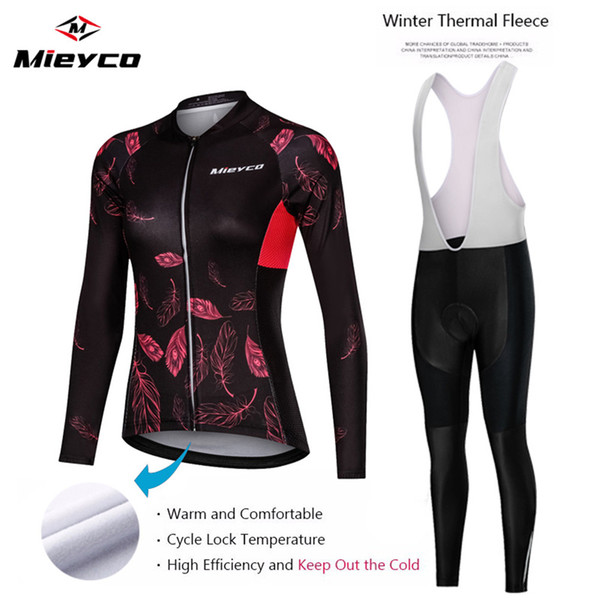 2019 Pro Team Women cycling Jersey Long Sleeve bike MTB Jersey bib pants suit Quick Dry Breathable racing bicycle clothing