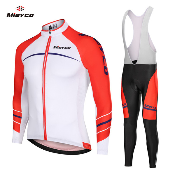 Mieyco 2020 long sleeve Cycling jersey Set Summer Breathable bib pants ropa ciclismo bicycle clothing MTB bike Men clothes Mountain Jersey