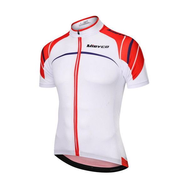 Men white Red Cycling Jersey Summer Mtb Jersey camisa ciclismo Lycra Bike Jersey honeycomb Short Sleeve maillot ciclismo