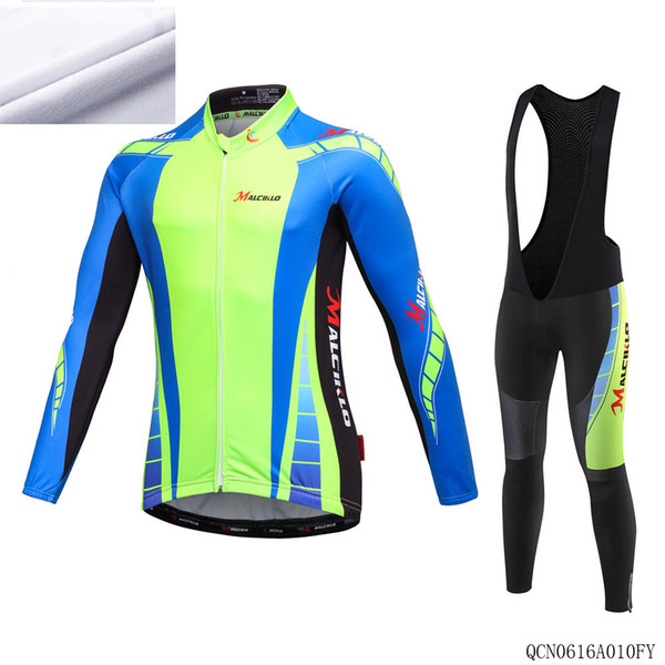 Winter Thermal Fleece Cycling Clothing Sets 2020 Men Racing Bike Jersey Kit Bicycle Clothes Suit Mtb Uniform Dress Outfit Jacket MTB Suit