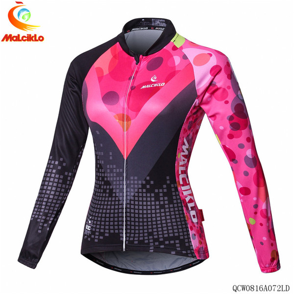 2020 Cycling jersey Women Bike jersey Long sleeve MTB Top Maillot Top Road Mountain Sports Shirts Racing Blouse Autumn Spring Outdoor Jacket