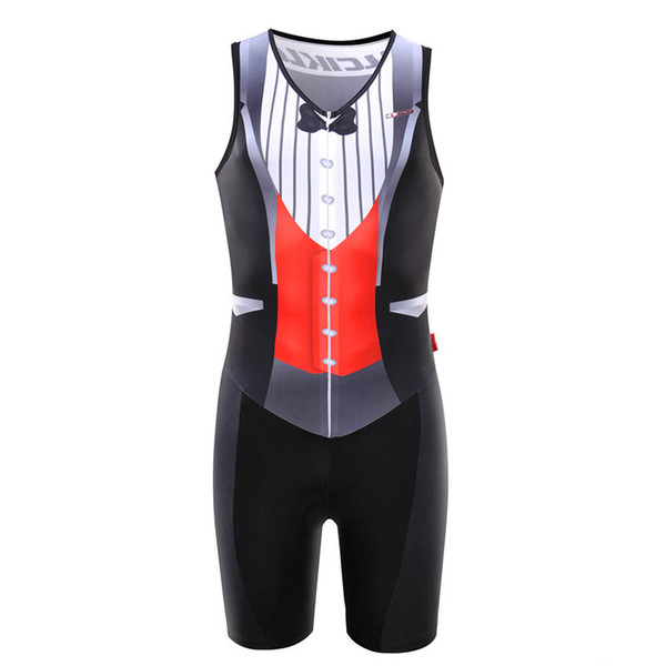 Cycling Jersey Set Pro Bike Clothing Triathlon Suit Bicycle Clothes maillot Reflective Cyclist Dress Wear For Swimming Running Cycling Suit