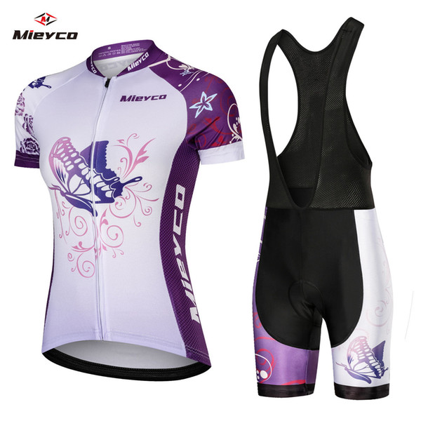 Coodoopai Women's Cycling Jersey bib Short Set 2020 Summer Female Shirts maillot road bike clothing MTB Bicycle Clothes sport Suit Wear